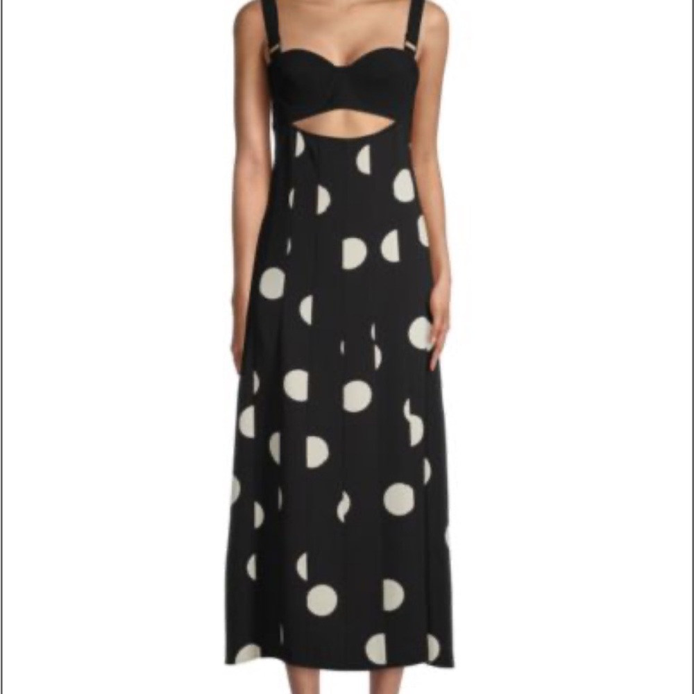 Proenza Schouler Polka Dot Bustier Dress